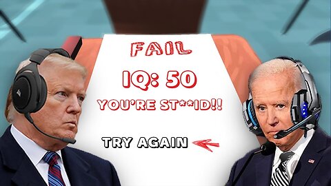 Trump, Obama, Biden Take An IQ Test Together