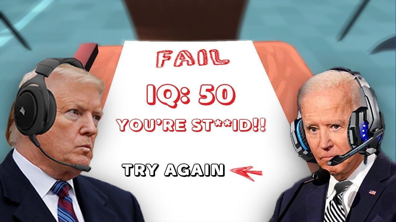 Trump, Obama, Biden Take An IQ Test Together