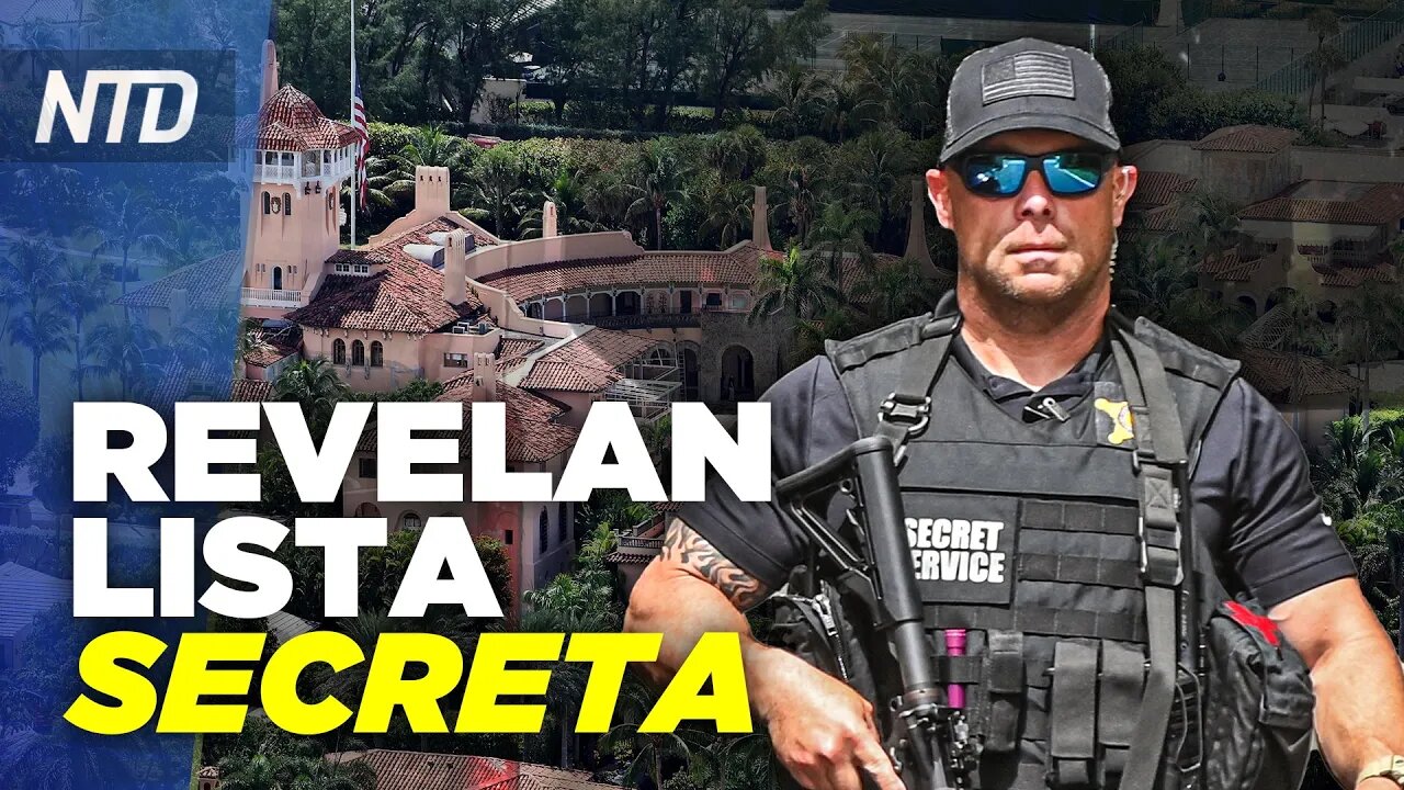 Publican lista secreta de documentos incautados en Mar-a-Lago; Abogado habla de arresto a activista
