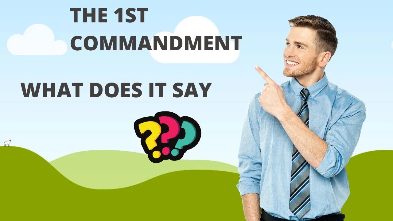 A Short 1st Commandment