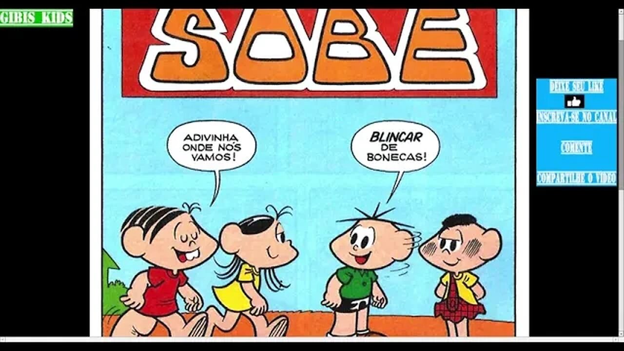 Turma Da Mônica Sobe [Pause o Vídeo Caso Não Consiga Ler]