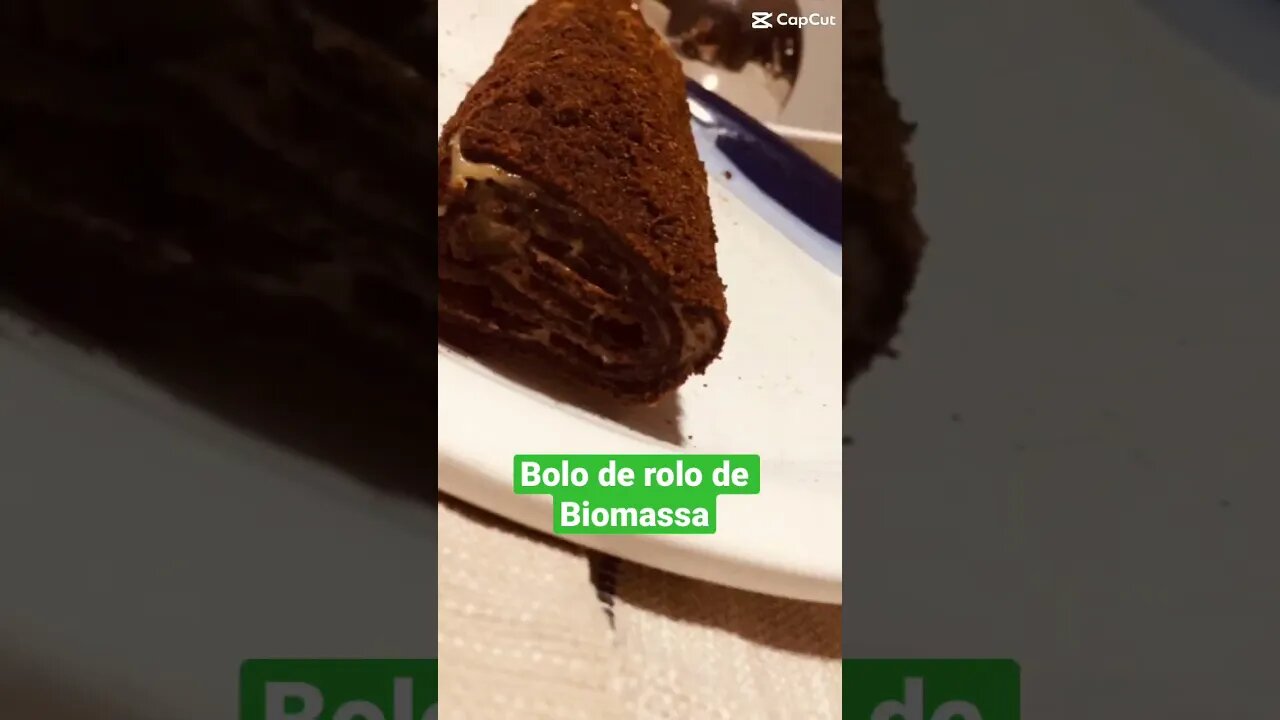 Bolo de rolo de Biomassa de Banana Verde | #naturefoods #biomassa #health