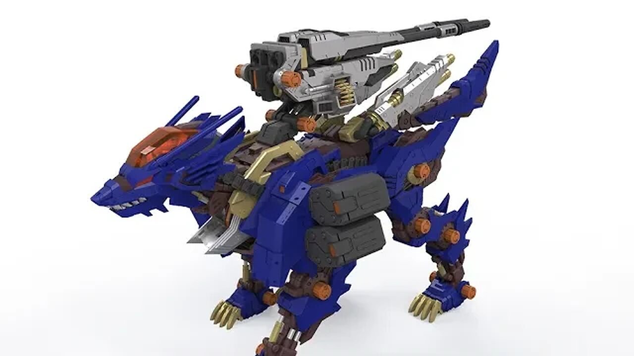 KOTOBUKIYA HMM SERIES 1/72 (ZOIDS) RZ-053 HEAVY ARMS KONIG WOLF