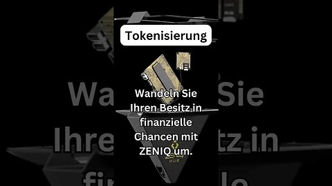 Tokenisierung von versch. Geschäftsfeldern ist unsere Berufung! Sei mit dem Link i.d. Beschr. dabei!