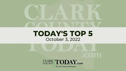 📰 Today's Top 5 • October 3, 2022