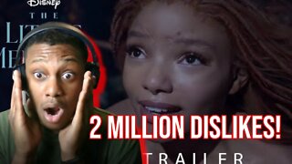 The Little Mermaid - Official Teaser Trailer - Little Mermaid Hits 2 Million Dislikes (REACTION)