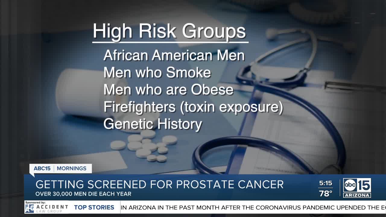 Getting screened for prostate cancer