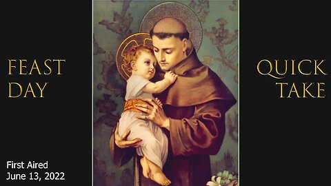 St Anthony of Padua, the Wonder Worker