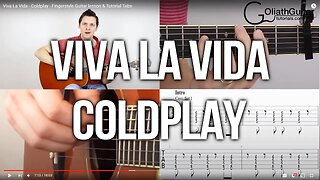 Colplay - Viva La Vida (Guitar Lesson)