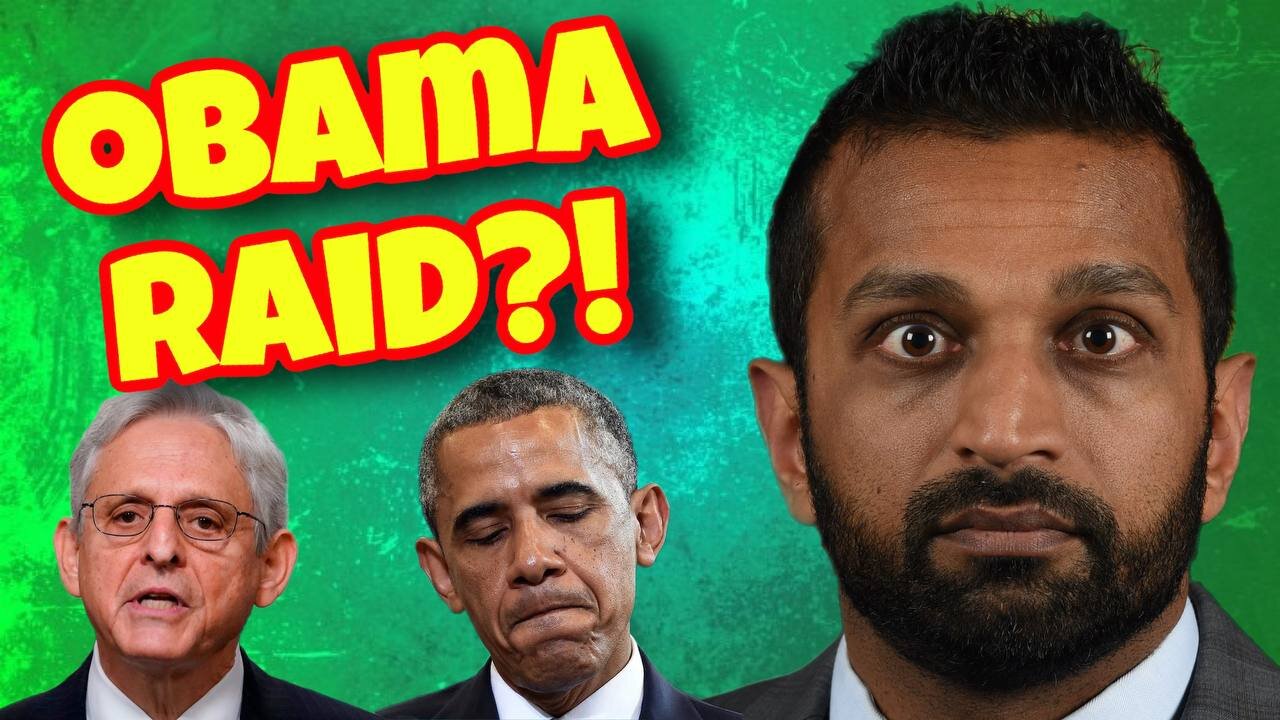 Kash Patel Blows FBI Raid WIDE-OPEN, Says OBAMA Should ALSO Be Raided