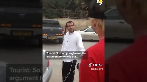 Illegal Settler Harasses Tour Guide Palestine