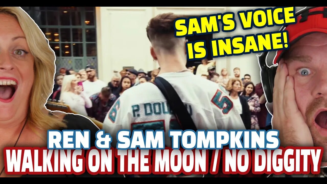 @RenMakesMusic & @SamTompkinsUK - Walking on the Moon / No Diggity Reaction | The Dan Wheeler Show