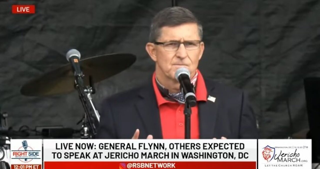 General Flynn had something Special to share