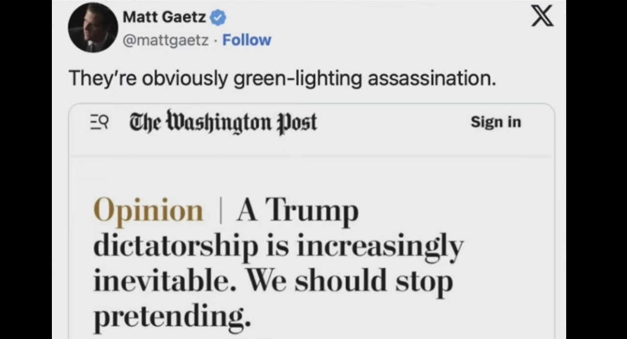 All News Outlets put out the same Fearful Trump-Dictator Rhetoric