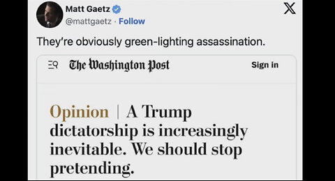 All News Outlets put out the same Fearful Trump-Dictator Rhetoric