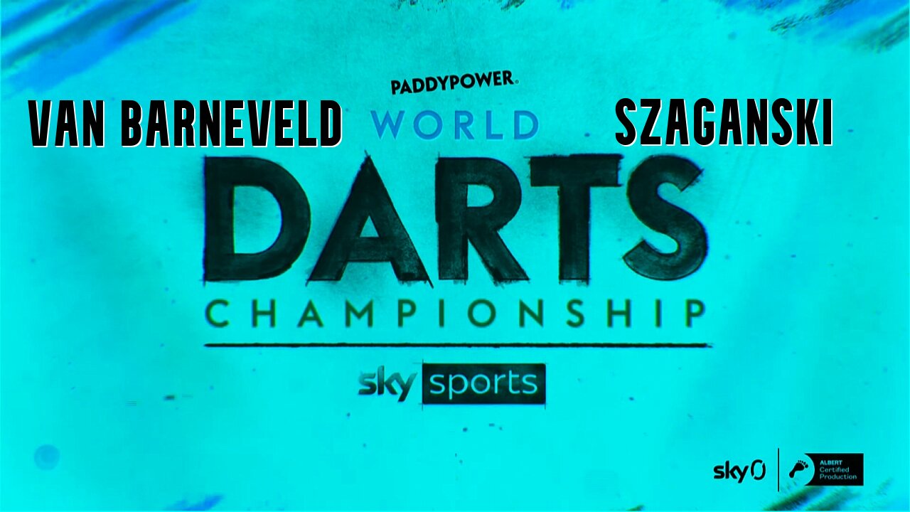 2024 World Darts Championship van Barneveld v Szaganski
