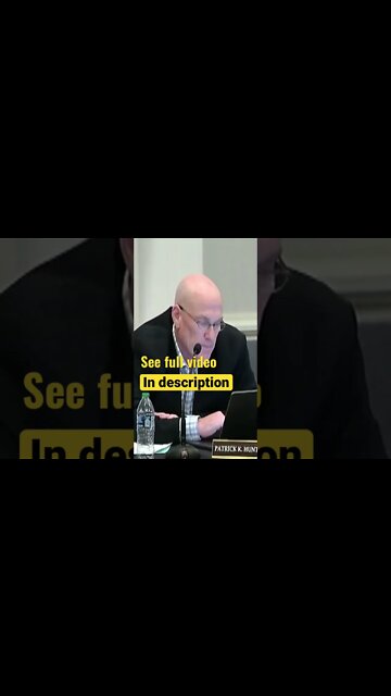 Patrick K. Hunter, MD's Harrowing Speech