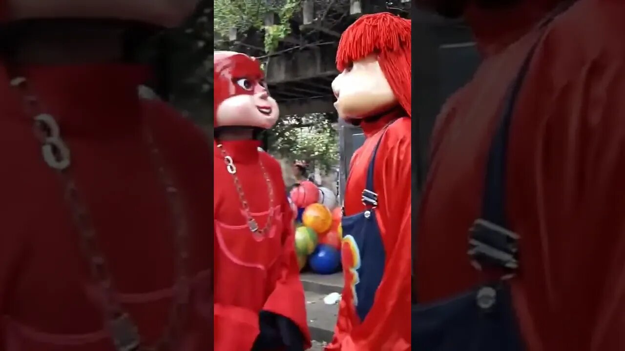 DANÇARINOS SUPER NINJAS DA CARRETA DA ALEGRIA FURACÃO, DANÇANDO FOFÃO, O MÁSKARA, BEN10 E PATATI