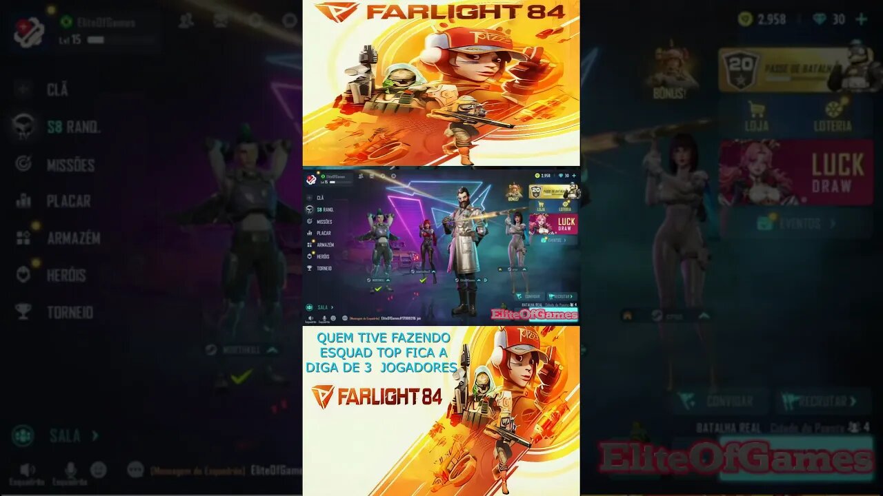 FARLIGHT 84 SERA QUE MONTEI UM SQUAD #shorts