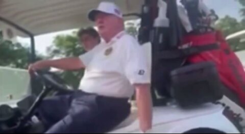 President💥Donald J Trump👀At👉The Golf🏌️‍♂️Course⛳Leaked📺 Video👀💥🔥😎
