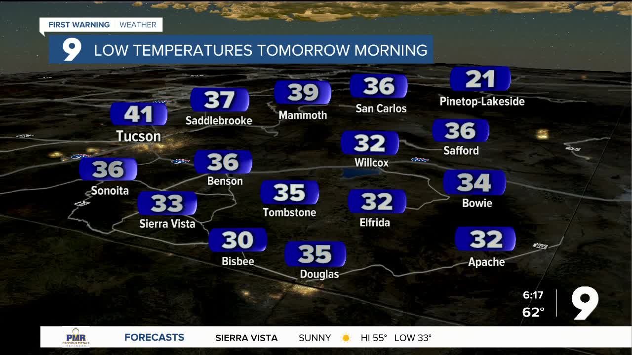 A chilly start to the weekend with a warm finish