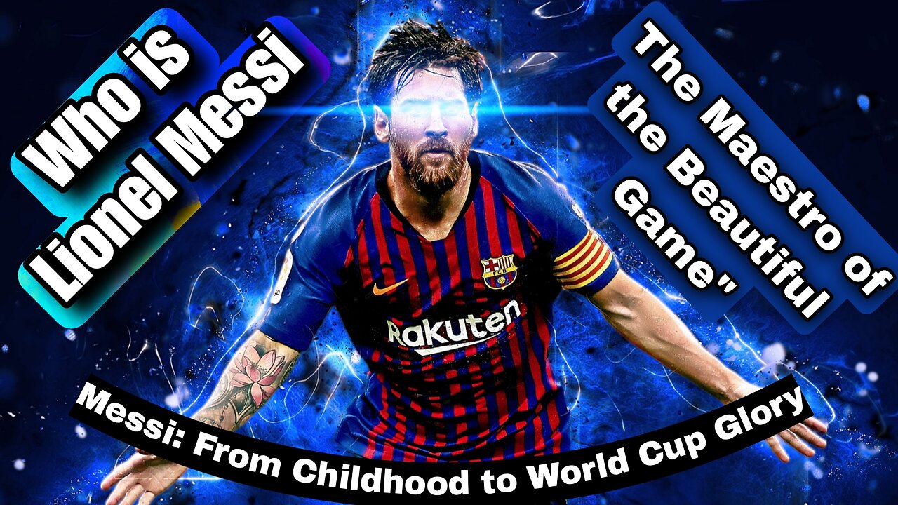 Who is Messi| From Childhood to World Cup Glory|The Maestro of the Beautiful Game