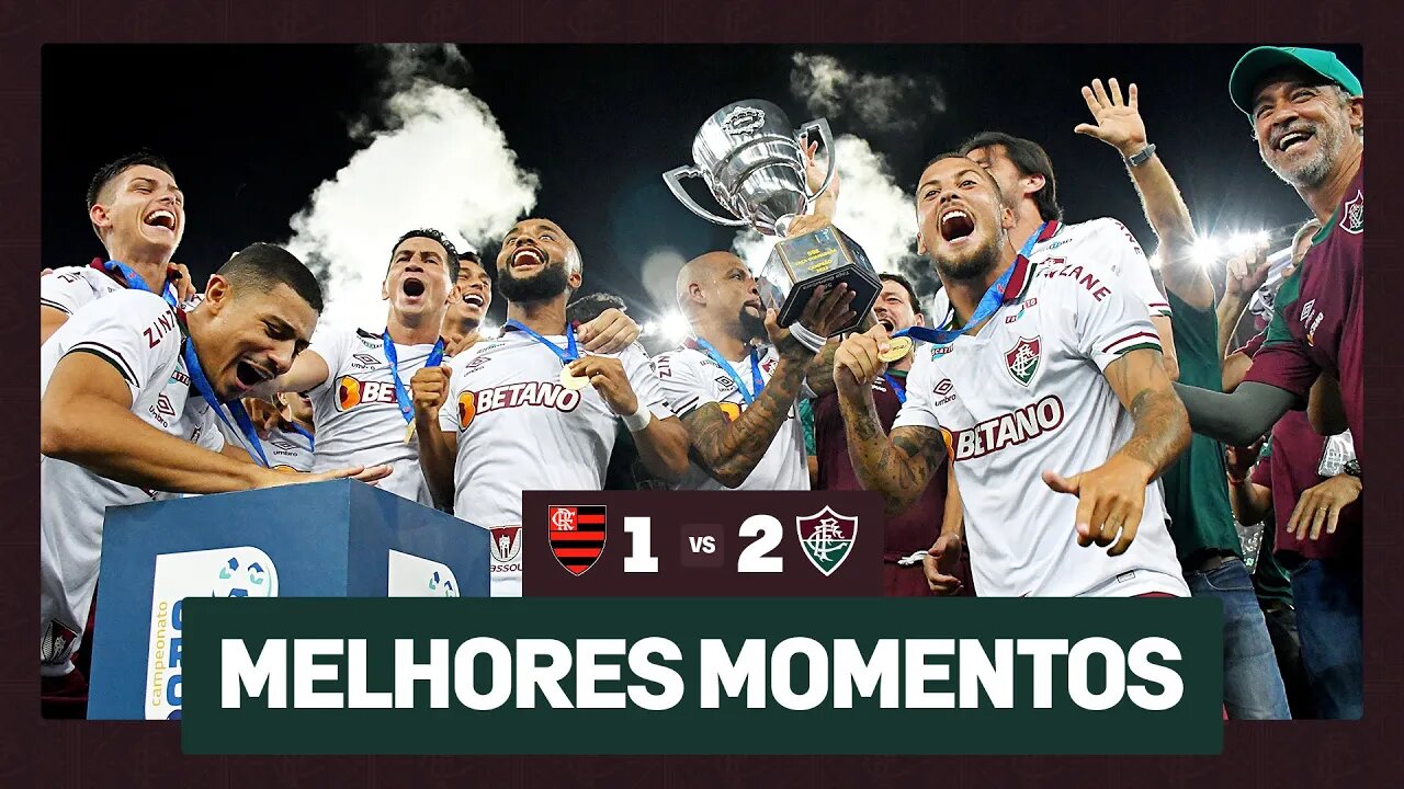 FLAMENGO 1 X 2 FLUMINENSE | CAMPEONATO CARIOCA 2023 | MELHORES MOMENTOS