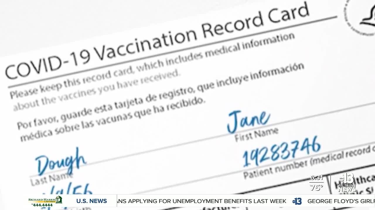 Clearing up confusion about COVID-19 vaccination cards