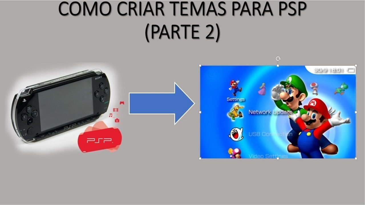 Como criar temas para PSP (Parte 2)