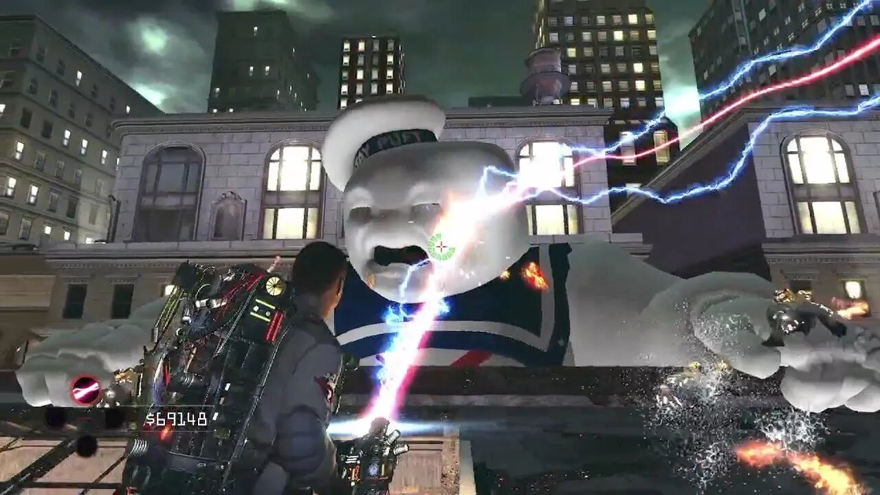 Ghostbusters 2009: Busting Stay Puft at Level 1