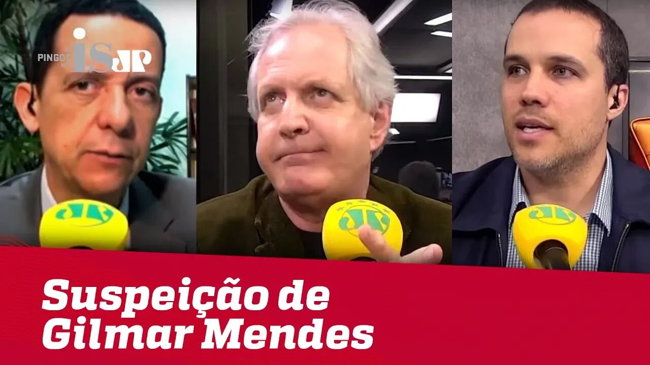 MPF do Rio pede suspeição de Gilmar Mendes | Felipe moura, Augusto Nunes e José Trindade debatem