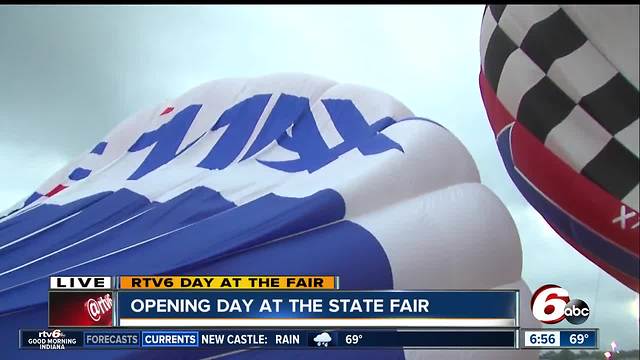 Indiana State Fair balloon race canceled - again - due to weather