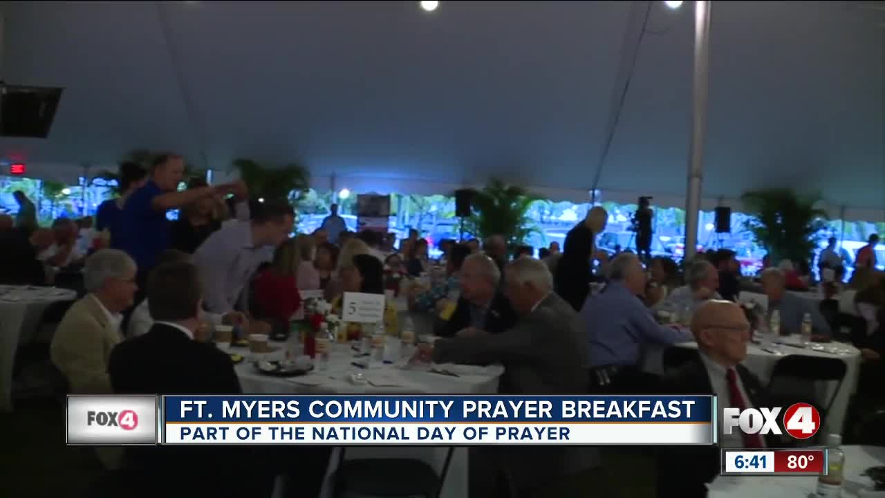 Community national day of prayer in Fort Myers