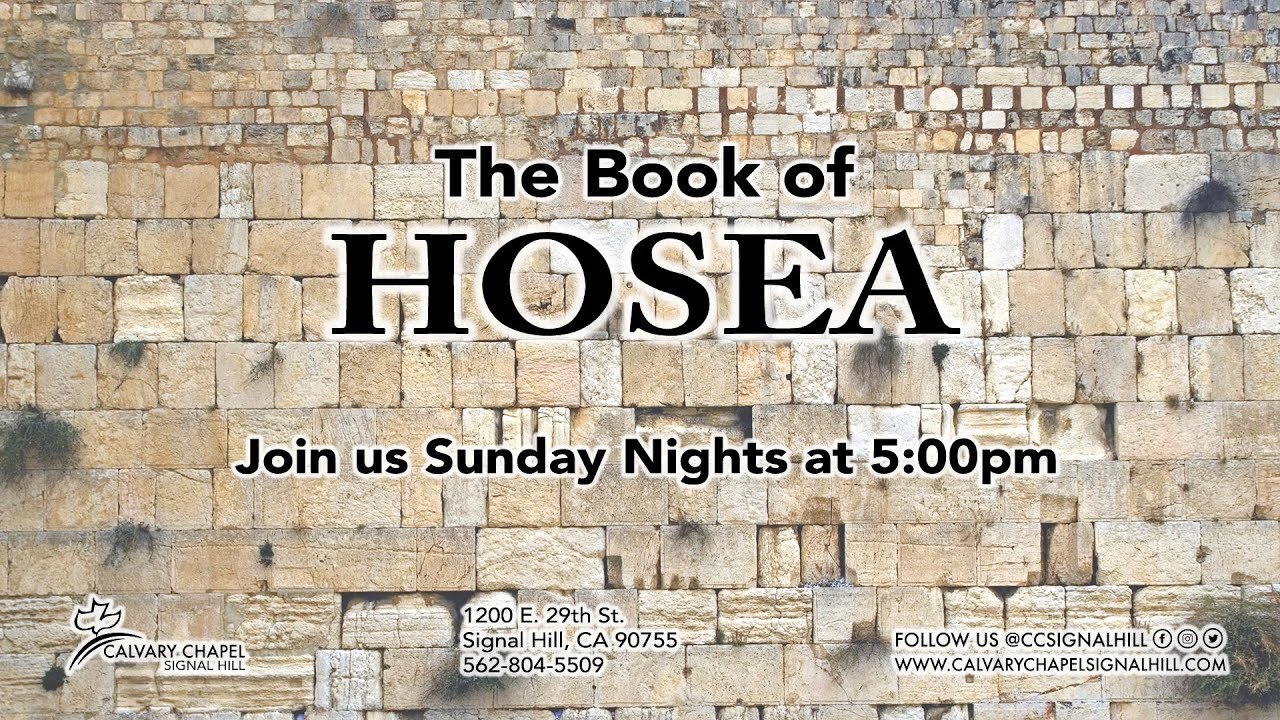 Sunday Evening Service - Hosea 6