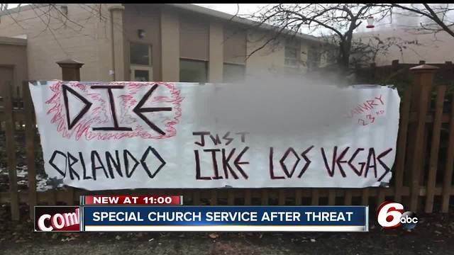 West Lafayette church holds special service after threat