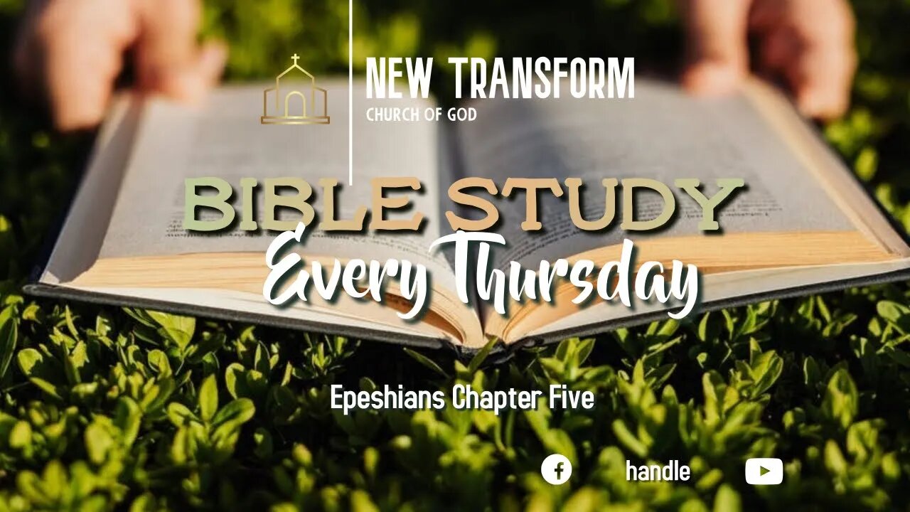 Bible Study Ephesians Chapter 5