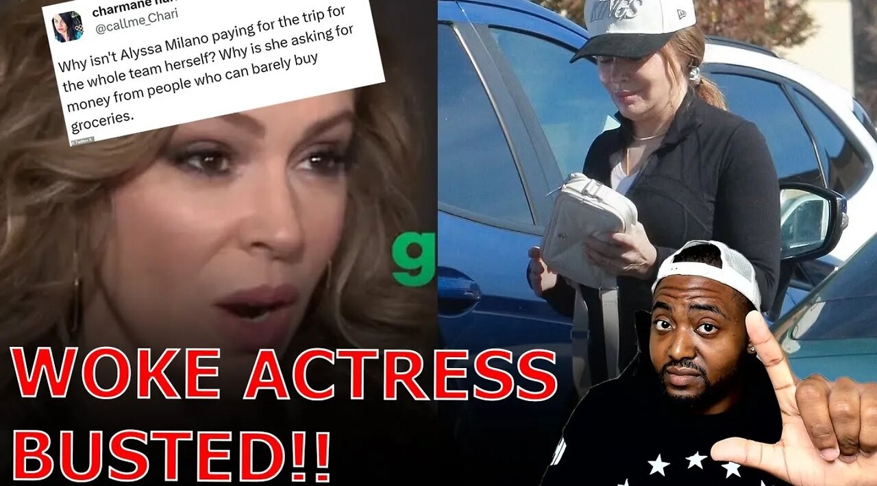 Woke Actress Alyssa Milano BUSTED After Getting DESTROYED BEGGING Followers For GoFundMe Donations