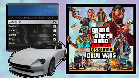 GTA 5 - RESUMO DO QUE VEIO NA NOVA DLC LOS SANTOS DRUG WARS! RESUMÃO PREGUIÇOSÃO!