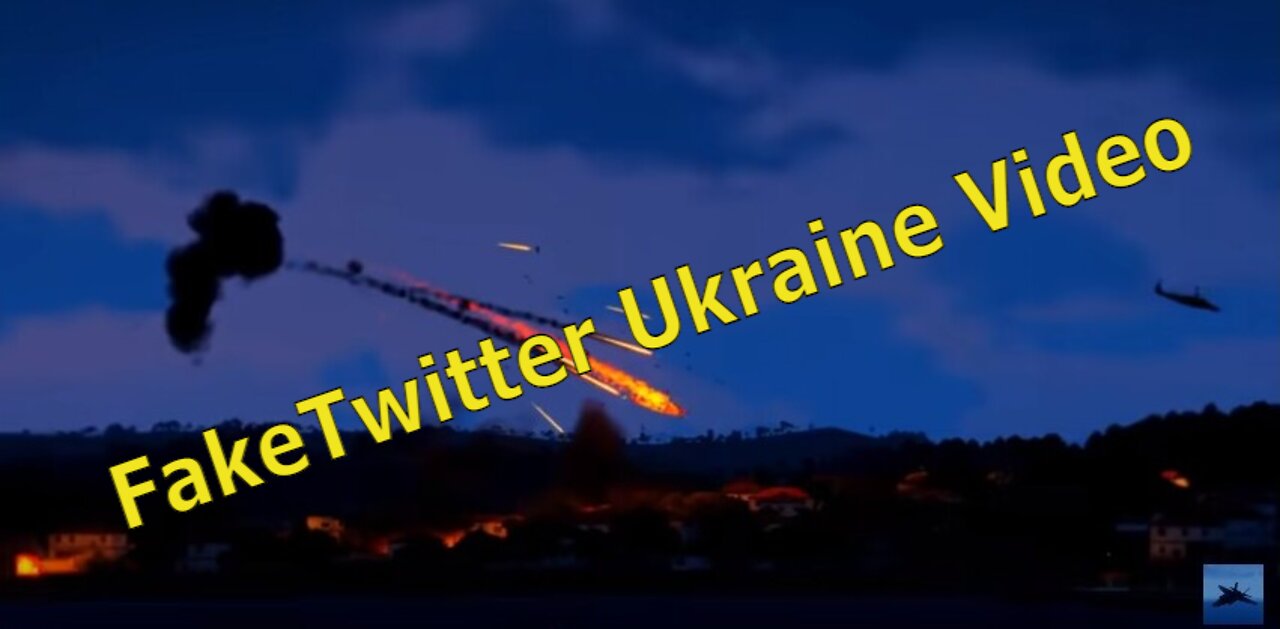 Twitter allows fake video to stay up to promote Ukraine war propaganda | Another video game used