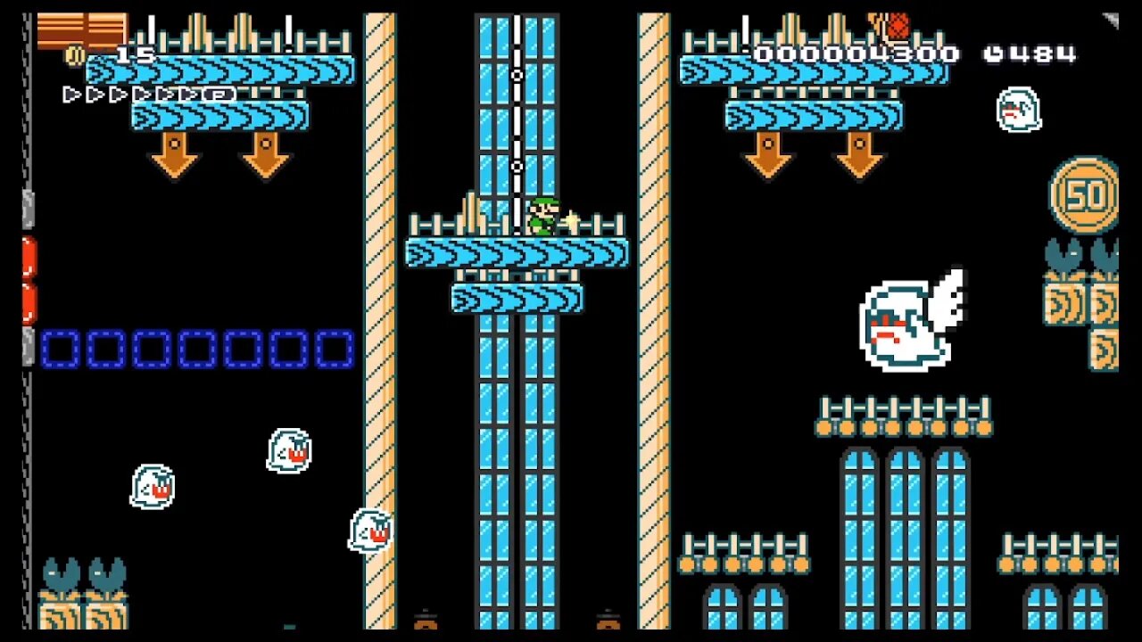 Mario Maker 2 SMB3 Ghost House Levels