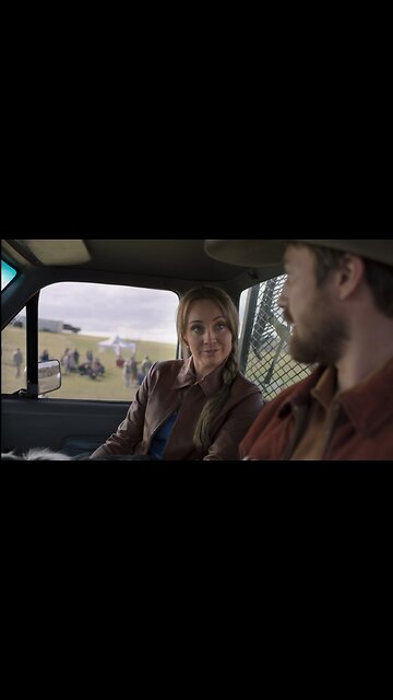 Heartland Season 18 Episode 1: Amy and Nathan in the truck