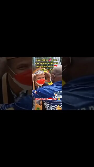 Papua aja Dukung Beliau #ganjarpranowo Yang Lain.?