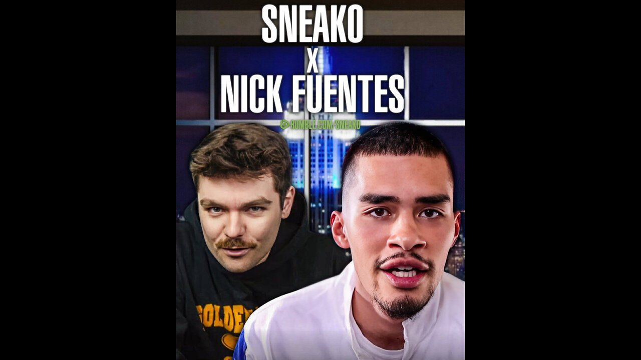 WATCHING THE SNEAKO X NICK FUENTES STREAM