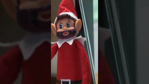 HAHA This ELF has a BEARD!