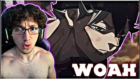 Asta Demonic Angel Form vs Wizard King「AMV Black Clover: Sword of the Wizard King」| *REACTION!!