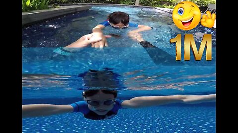 Teach your children to swim without stress