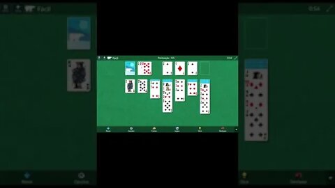 Microsoft Solitaire Collection Klondike EASY Level # 55 #shorts