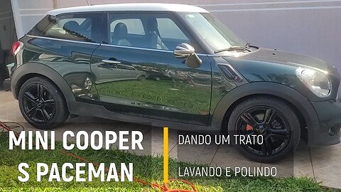 Mini Cooper S Paceman - Fazendo o polimento