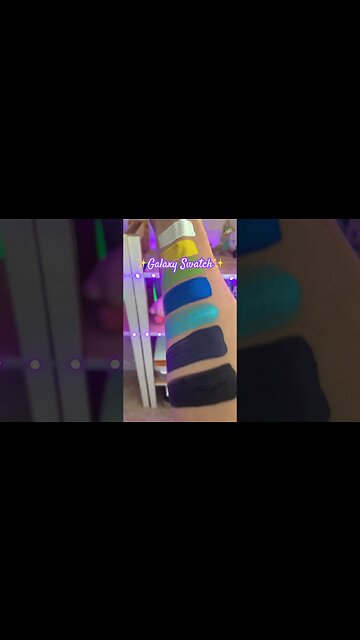 ✨Galaxy Painting✨ 🎨 #artwork #painting #art #galaxy #swatch #outerspace