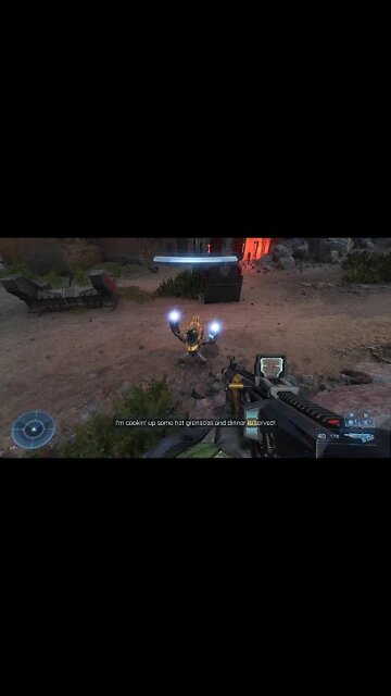 Halo Infinite "I'm Cookin' Up Some Hot Grenades And Dinner Is Served!" #Shorts